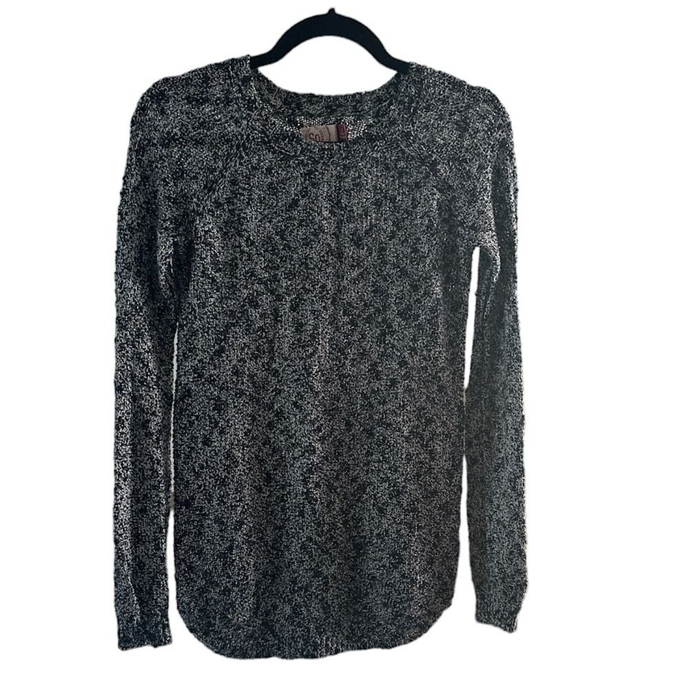 B&W Knit Sweater